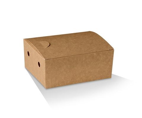 Greenmark SBJ Eco Series Brown Junior Snack Boxes Cardboard 130mm(L) x 100mm(W) x 57mm(H) - Box of 250