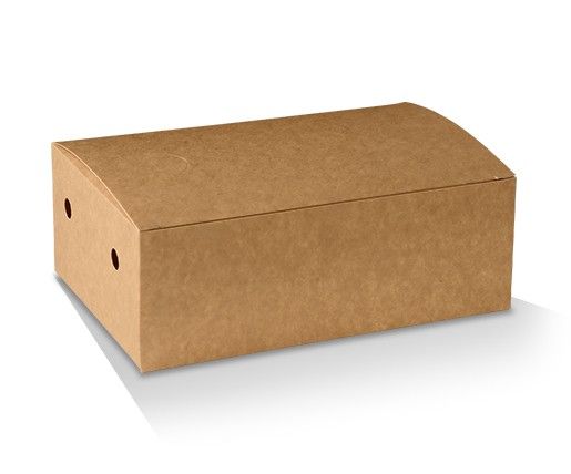 Greenmark SBM Eco Series Brown Medium Snack Boxes Cardboard 172mm(L) x 104mm(W) x 66mm(H) - Box of 250