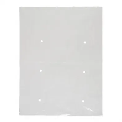 Vented Hole Punch Clear Plastic Bag 305mm(L) x 205mm(W) - Box of 1,000