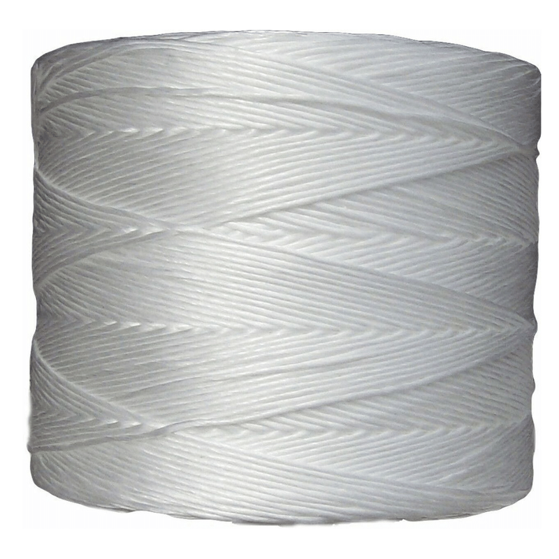 Polished Polyester Butchers Twine White 3mm x 400m - Roll
