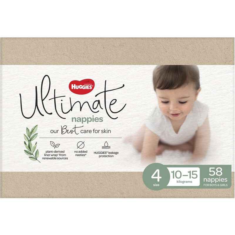 Huggies Ultimate Nappy Pants Size 4 - Carton of 116