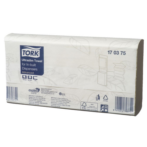 Tork H4 Ultra Slim Paper Hand Towel 210mm x 240mm - 3,000 Sheets - Box