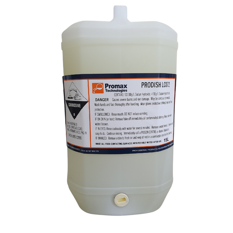Promax Technologies Prodish Auto Dishwashing Liquid For Automated Machines 15L