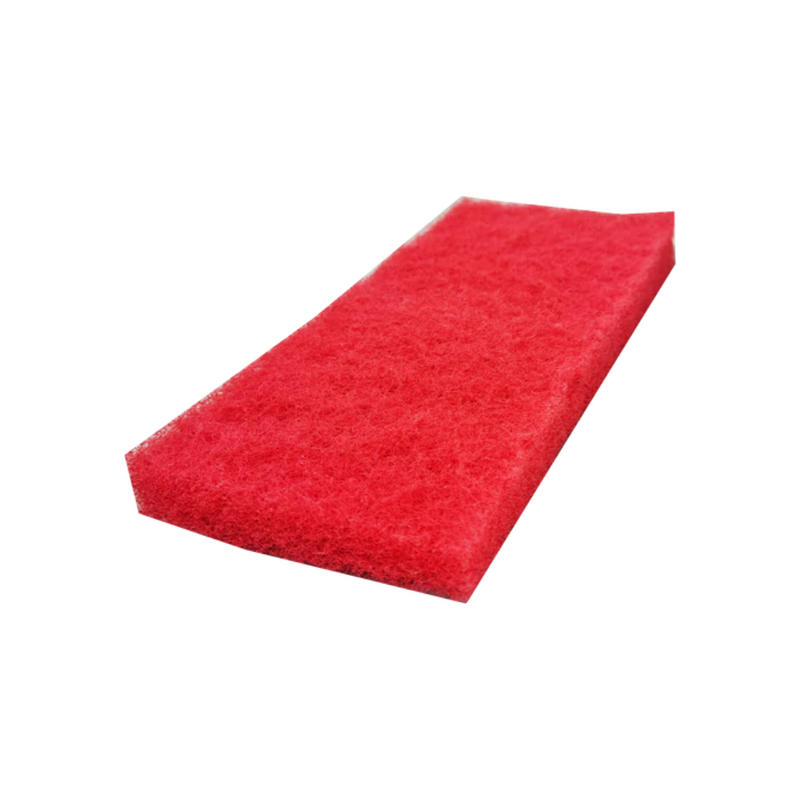 Regular Floor Mat 400mm Red for Floor Scrubbing Machines - Each