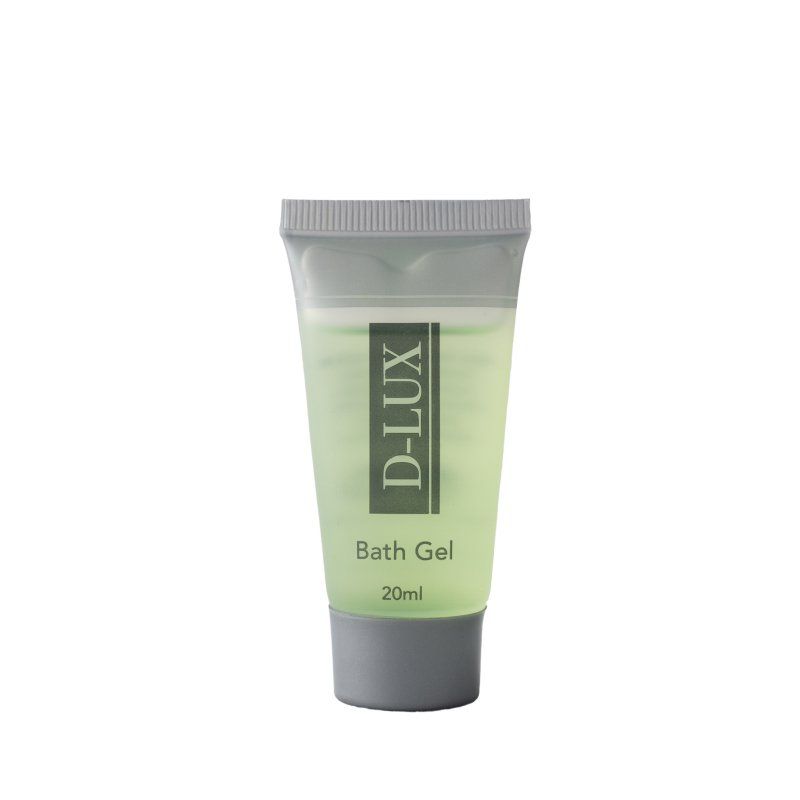 D-Lux 20ml Shower and Bath Gel Tubes - Carton of 400