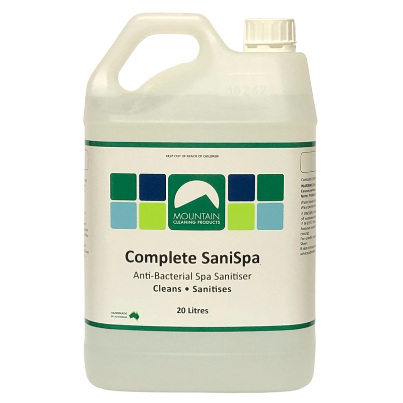Mountain Cleaning Products Complete Sanispa Chlorine Free Spa Sanitiser - 5L