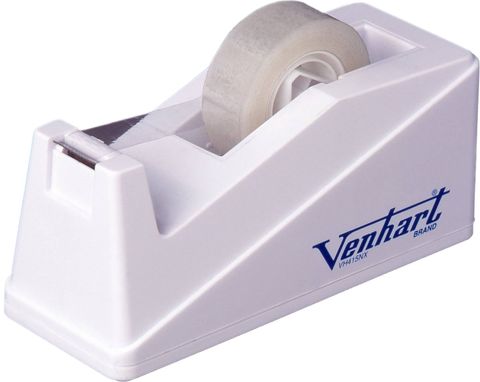 Bench Tape / Sticky Tape Dispenser Plastic 25mm Tape Rolls - Each