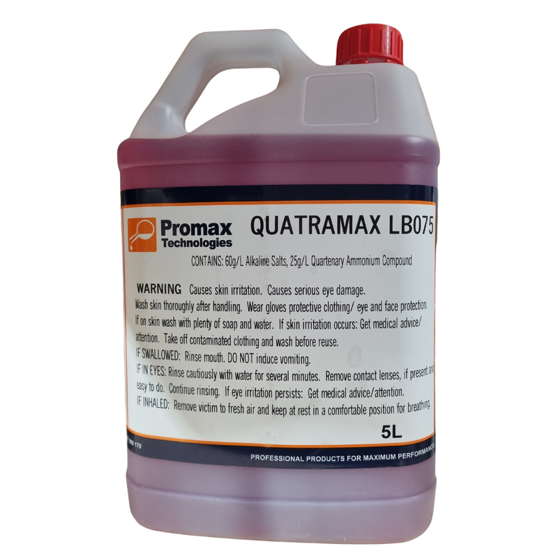 Pro Max Quatramax Food Grade Sanitiser Detergent 5L - Each