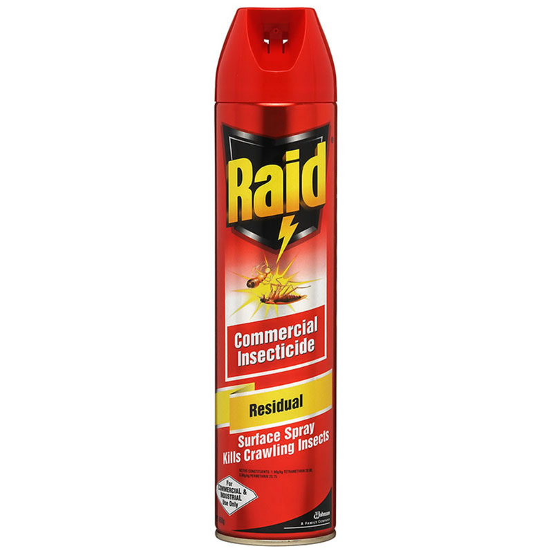 Raid Residual Bug / Fly Spray 450g - Each