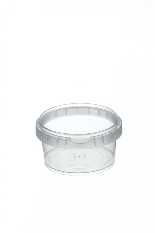 Tamper Evident Round Container Bases 210ml / 95mm Diameter - Box of 600