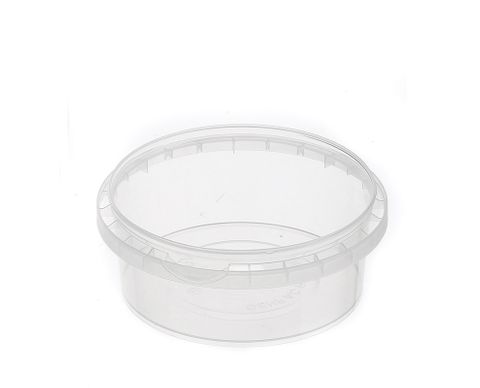 Tamper Evident Round Container Bases 300ml / 118mm Diameter - Box of 500
