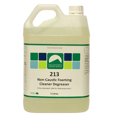 Mountain Cleaning 213 Non Caustic Cleaner Degreaser - 5Lt