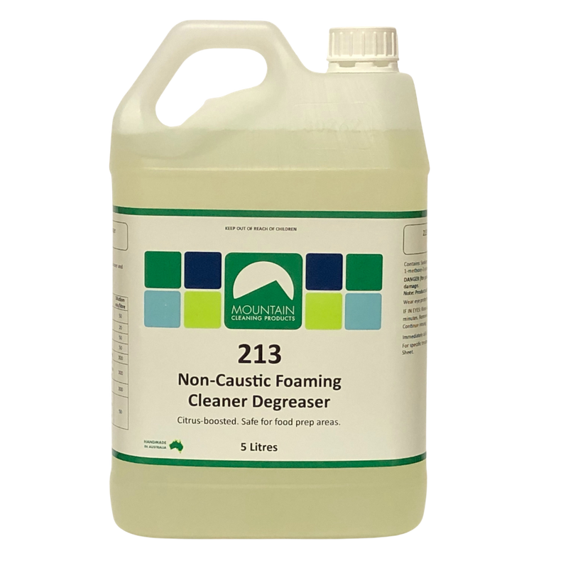 Mountain Cleaning 213 Non Caustic Cleaner Degreaser - 5Lt