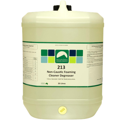 Mountain Cleaning 213 Non Caustic Cleaner Degreaser - 20Lt