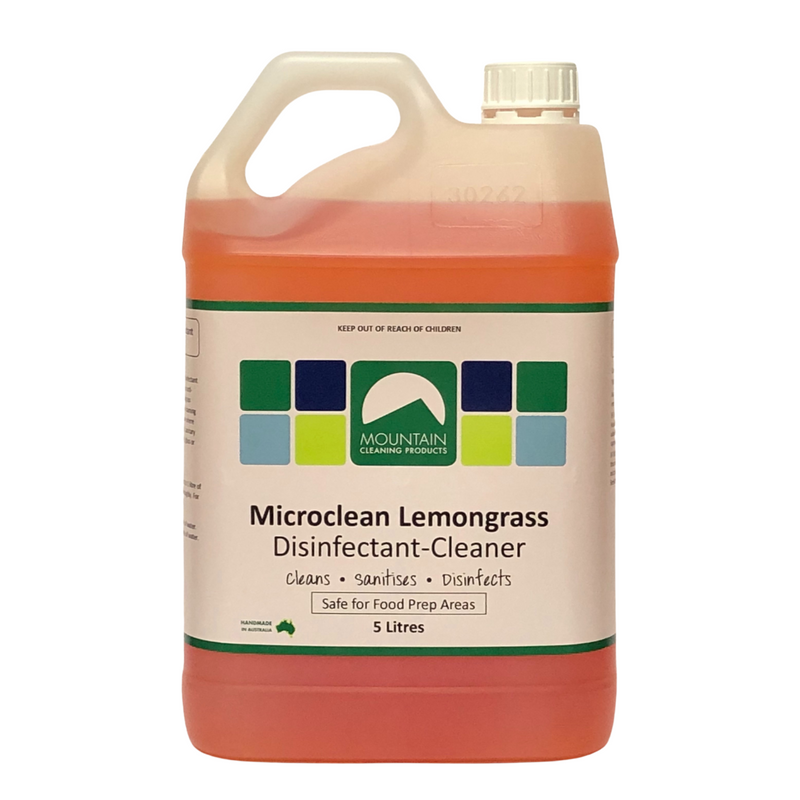 Mountain Cleaning Microclean Lemongrass Disinfectant - 5Lt