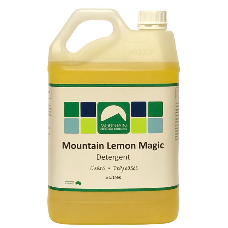 Mountain Cleaning Mountain Lemon Magic Detergent - 5Lt