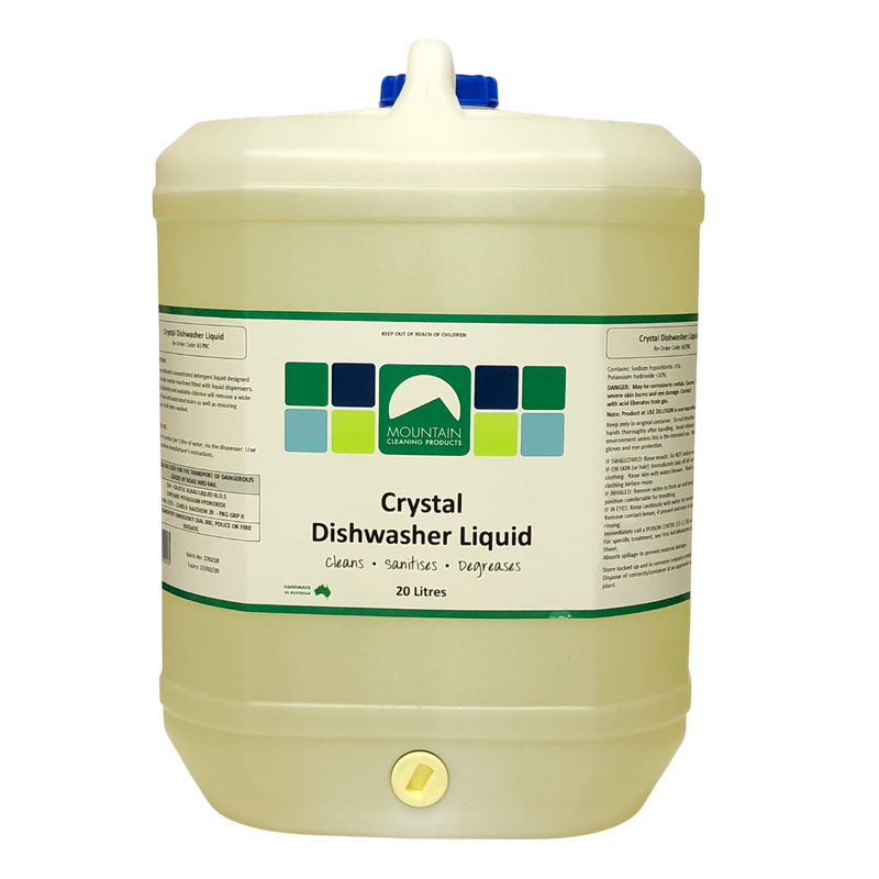 Mountain Cleaning Crystal Dishwasher Liquid - 20Lt