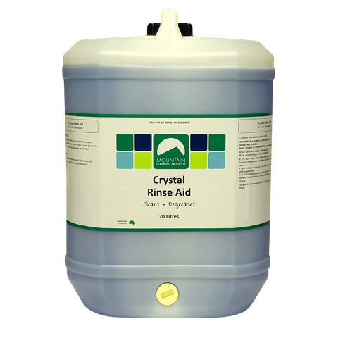 Mountain Cleaning Crystal Rinse Aid - 20Lt