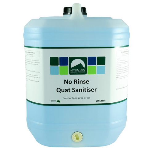 Mountain Cleaning Sanisafe No Rinse Quat Sanitiser - 20Lt