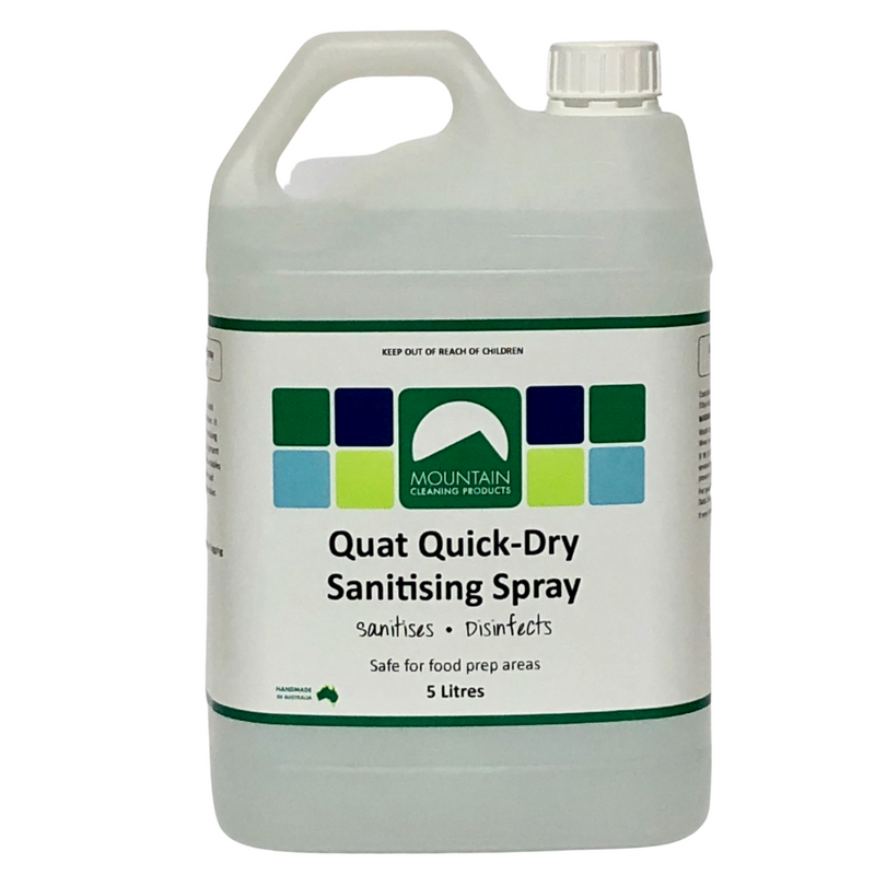Mountain Cleaning Quat Sanitising Spray - 5Lt