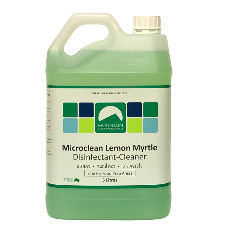 Mountain Cleaning Microclean Lemon Myrtle Disinfectant - 5Lt