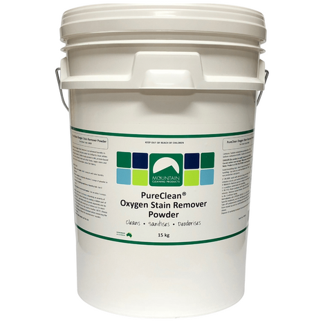 Mountain Cleaning Pureclean Oxygen Stain Remover - 15Kg Pail