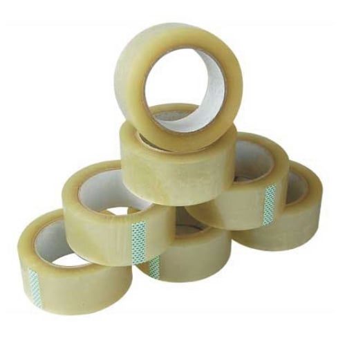 PP99 Clear Acrylic 48mm x 75m Packing Tape - Carton of 36 Rolls