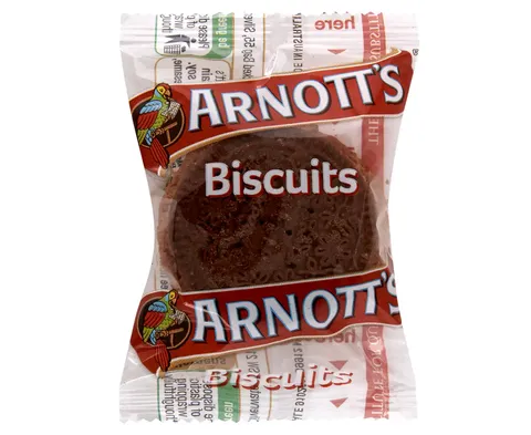 Arnotts Buttersnap / Choc Chip Biscuits  Biscuits Twin Pack (1 of each) - Box of 150 Wrapped Packets