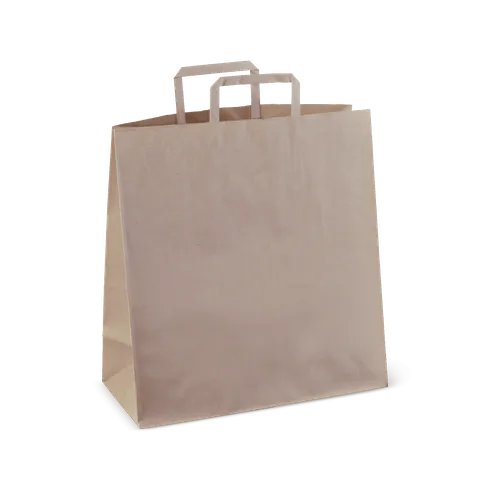Detpak #75 Paper Grocery Bag Flat Handle 340mm(L) x 320mm(H) x 145mm(G) - Box of 250