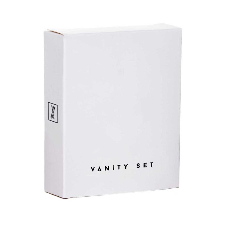 Pure White Vanity Set, incl. 4 cotton tips - Carton of 500