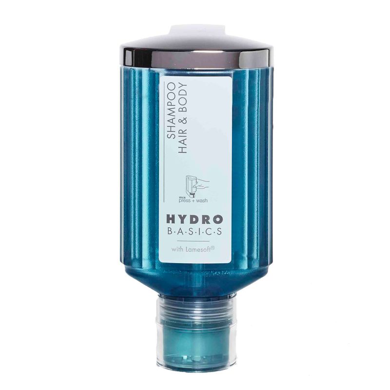Hydro Basics Blue Press + Wash Shampoo Hair & Body, 300ml - Carton of 30