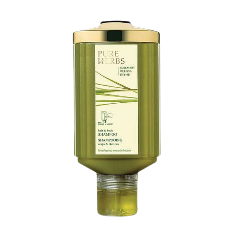 Pure Herbs Press + Wash Shampoo Hair & Body, 300ml - Carton of 30