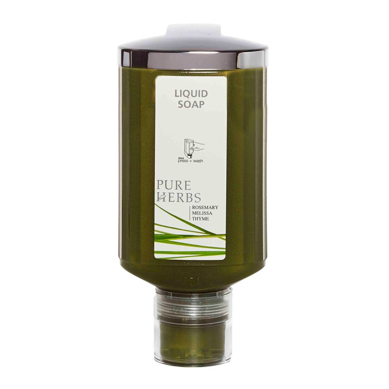Pure Herbs  Press + Wash Liquid Soap, 300ml - Carton of 30