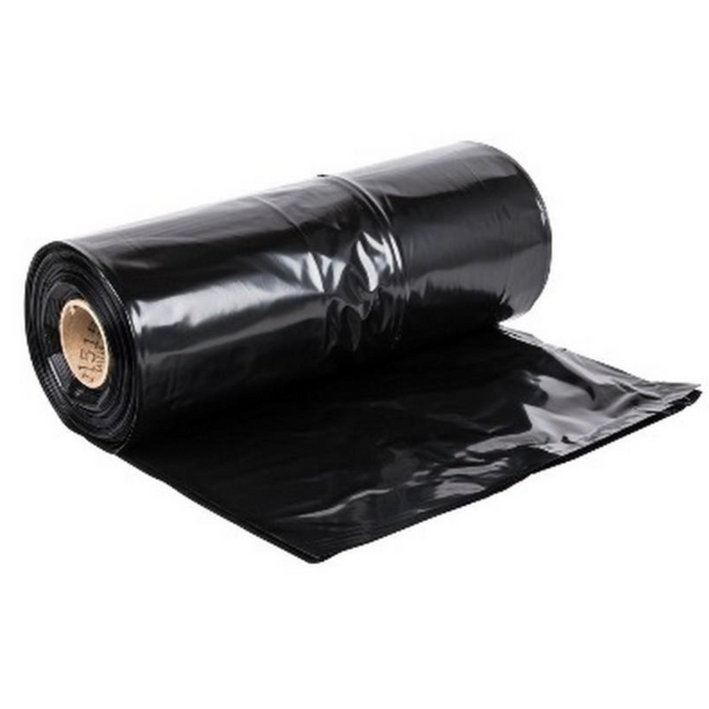240L EXTRA Strong Heavy Duty Black Plastic Garbage Bags - ROLL of 100