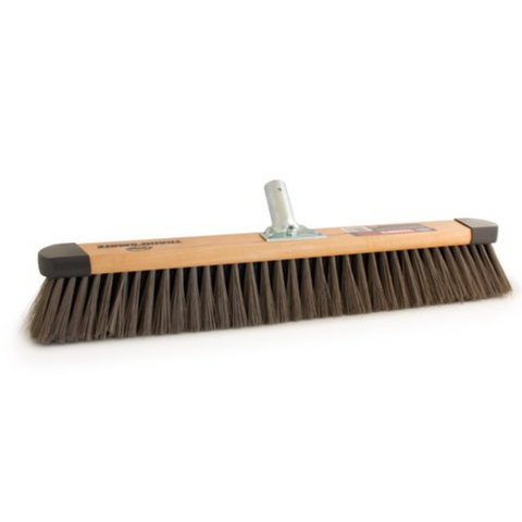 Geelong Brush Co 600mm Tradies Mate Java Timber Platform Broom Complete - Each