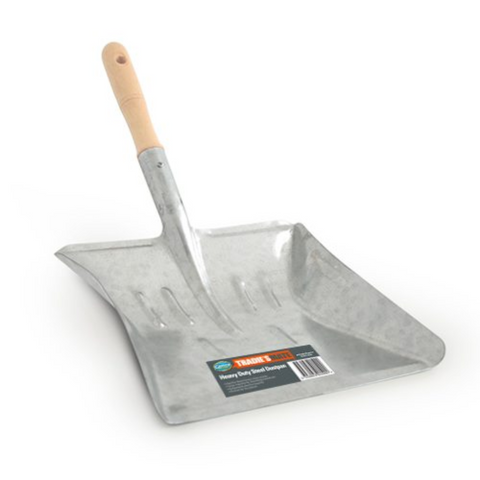 Geelong Brush Co Heavy Duty Tradies Mate Steel Dustpan (requires Brush 104190) - Each