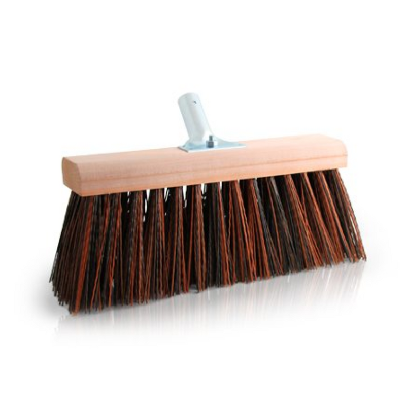 Geelong Brush Co 350mm Tradies Mate Polyprop Fibre Yard Broom - Each