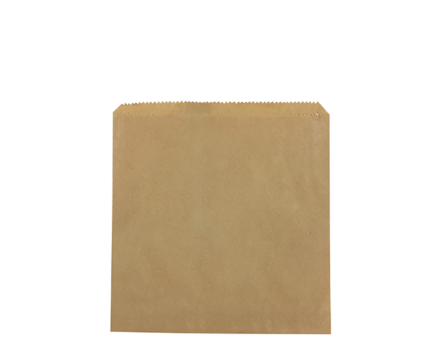 2 Square Brown Paper Bag 205mm(L) x 207mm(W) - Pack of 1,000