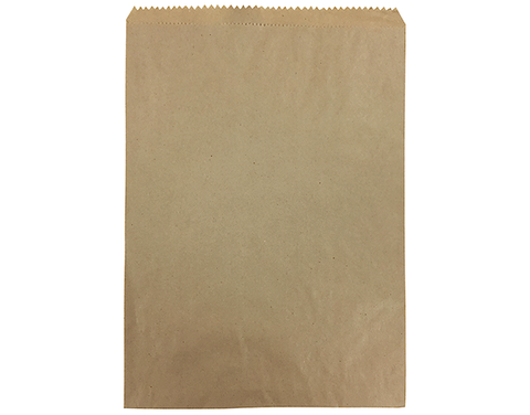 6 Long Brown Paper Bag 355mm(L) x 240mm(W) - Pack of 500