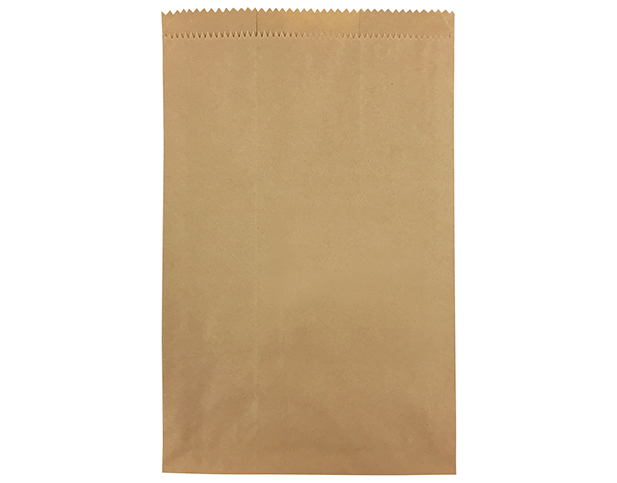 8 Long Brown Paper Bag 405mm(L) x 265mm(W) - Pack of 500