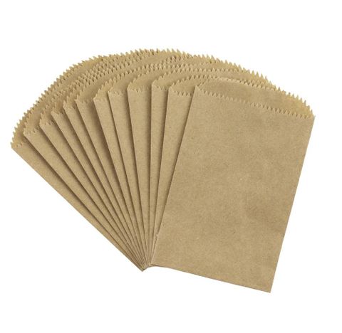 12 Long Brown Paper Bag 430mm(L) x 300(W) - Pack of 500