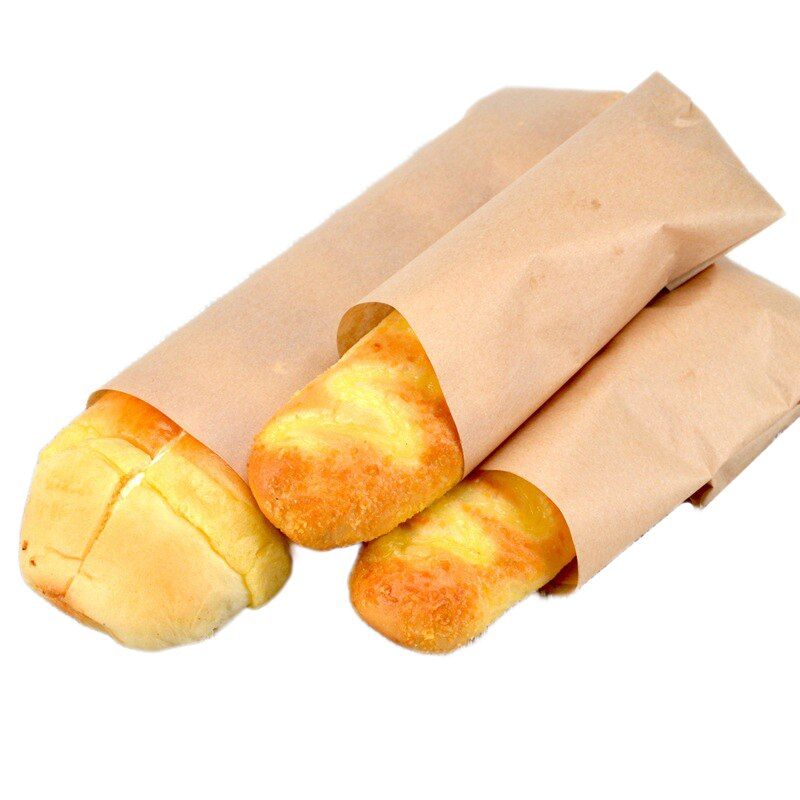 Extra Long Bread Stick Brown Bags 610mm(L) x 120mm(W) x 40mm(G) - Pack of 500