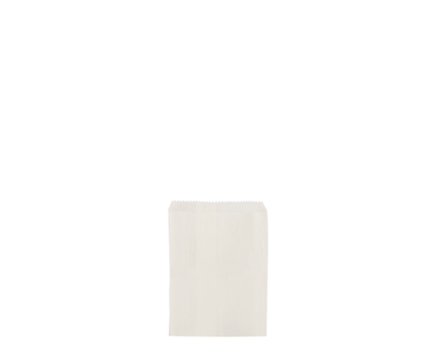1/4 Long White Paper Bags 120mm(L) x 100mm(W) - Box of 1,000
