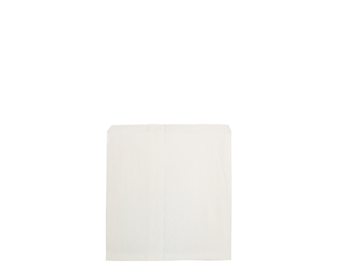 1 Square White Paper Bags 180mm(L) x 180mm(W) - Pack of 1,000