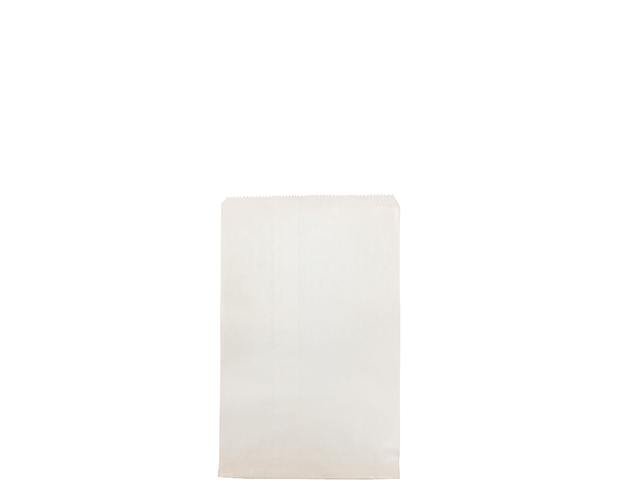 2 Long White Paper Bags 240mm(L) x 180mm(W) - Pack of 1,000