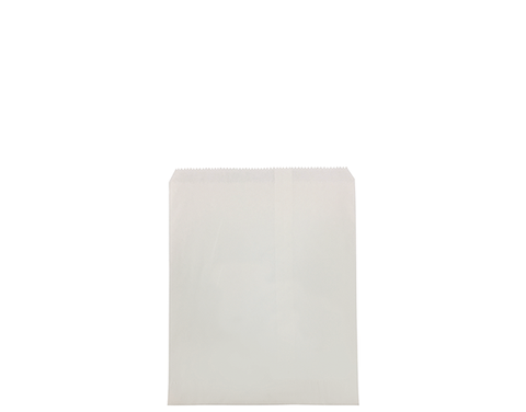 3 Long White Paper Bags 285mm(L) x 203mm(W) - Pack of 500