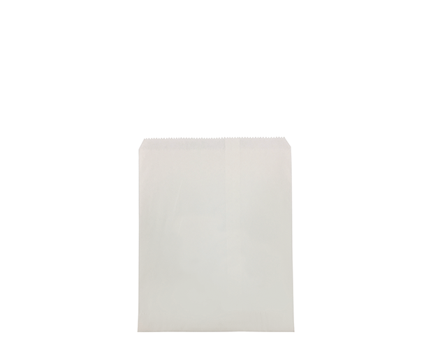 3 Long White Paper Bags 285mm(L) x 203mm(W) - Pack of 500