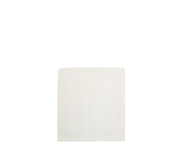 3 Square White Paper Bags 243mm(L) x 240mm(W) - Pack of 500