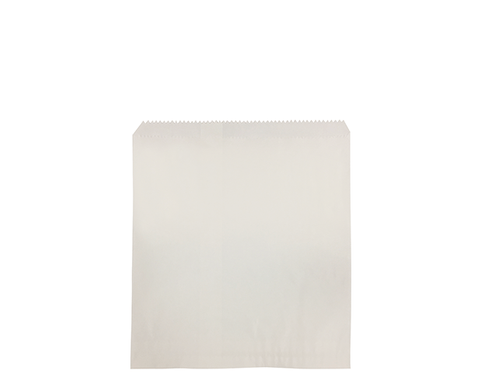 4 Square White Paper Bags 285mm(L) x 275mm(W) - Pack of 500