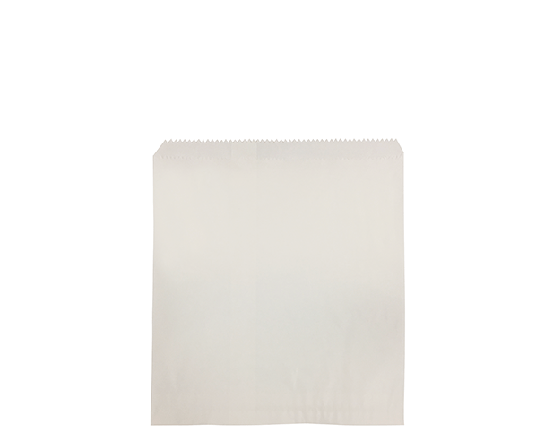 4 Square White Paper Bags 285mm(L) x 275mm(W) - Pack of 500